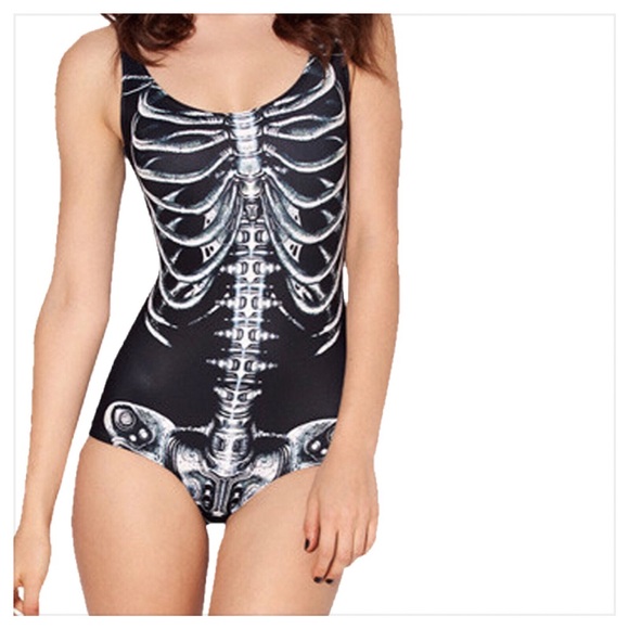 skeleton swimsuit
